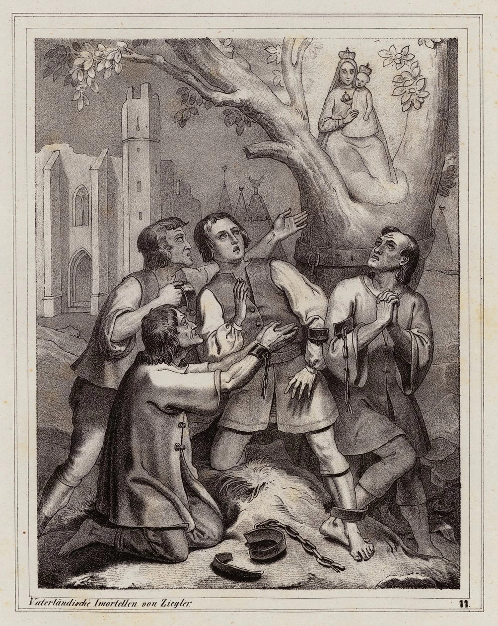 Peter Johann Nepomuk Geiger - Apparizione della Vergine, Hietzing, Vienna